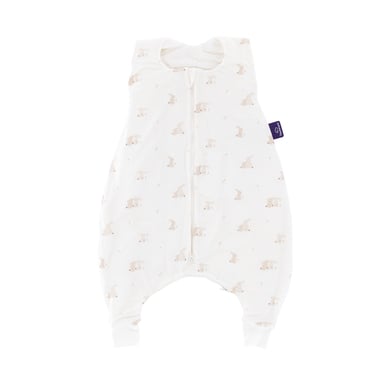 Träumeland Sovsäck med fötter TO GO Hophop Bunny beige