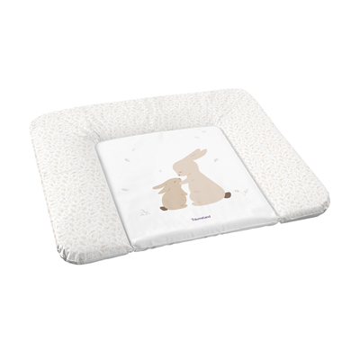 Träumeland Skötbordsmatta Hophop Bunny beige 75 x 75 cm