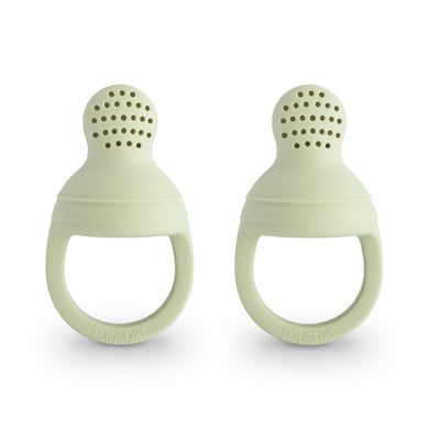 mushie Fruktspatel set om 2 Sage