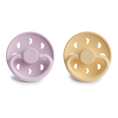 FRIGG Moon Phase Daffodil/Soft Lilac napp 0-6 månader