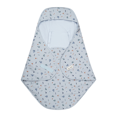 Sterntaler Coperta Dino Rexi grigio blu