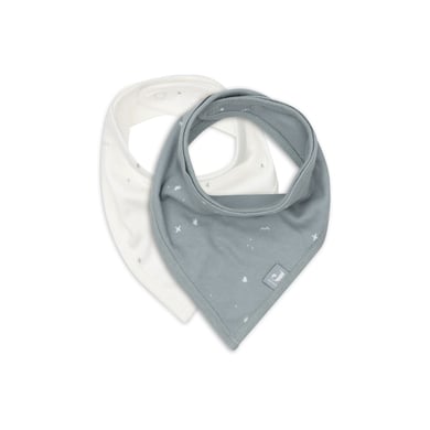 jollein Ribbon haklapp 2-pack Hav Green
