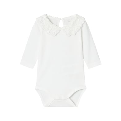 name it Bright Långärmad kropp Nbfroselina White