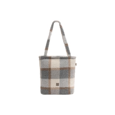 jollein Borsa fasciatoio Shopper Check Boucle