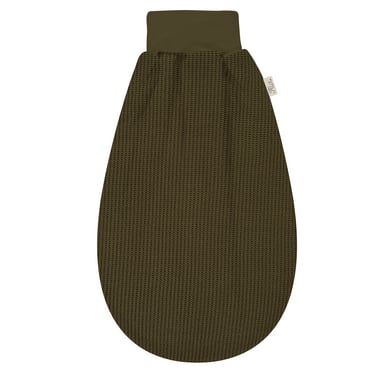 Alvi Opschuifbare mummie Light Gebreide slaapzak Khaki