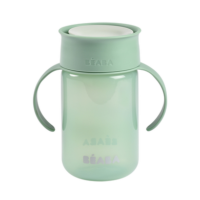 BEABA® Tazza di apprendimento 360° verde salvia