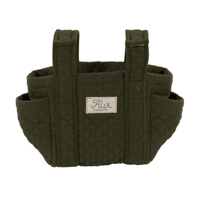 Alvi®Pram Organiser våffelpiqué Khaki