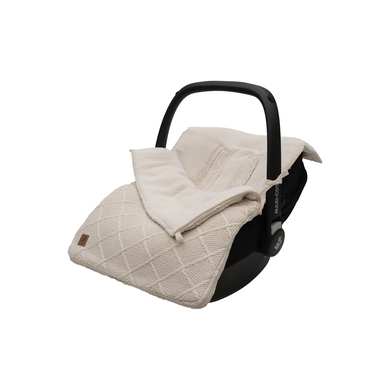 jollein Coprigambe in maglia check Oatmeal