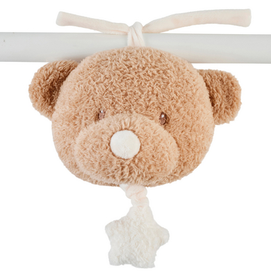 Nattou TEDDY speldosa huvudbjörn