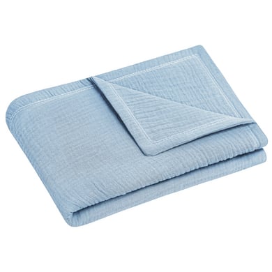 JULIUS ZÖLLNER Lekmatta muslin denim 70 x 100 cm