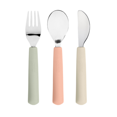 LÄSSIG Fruits Set di posate da 3 pezzi, Happy Cherry