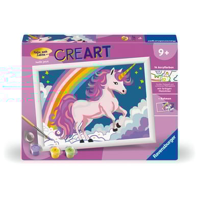 Image of Ravensburger CreArt Unicorno rosa059