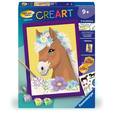 Image of Ravensburger Cavallo creArt con fiori059