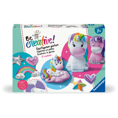 Ravensburger BeCreative Figure di unicorno in gesso fai da te