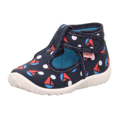 superfit Slipper Spotty barcos azul oscuro (mediano)