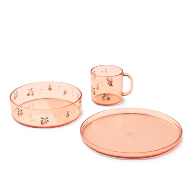 Image of LIEWOOD Set di stoviglie in Tritan stampato Siva pesca /conchiglia marina059