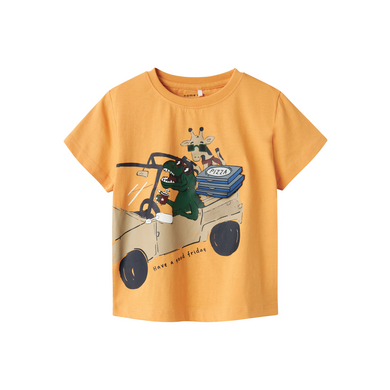 name it T-shirt Nmmbrett Guld Earth