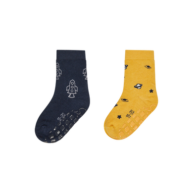 Sterntaler Calcetines ABS doble pack rocket marine