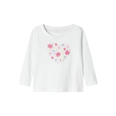 name it Bright Shirt met lange mouwen Nmfviolet White