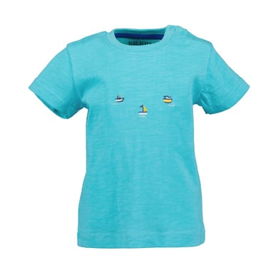 BLUE SEVEN Cyaan T-shirt