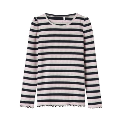 name it Shirt met lange mouwen Nmfbalisa Dark Sapphire