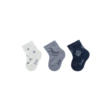 Image of Sterntaler Calzini per bambini 3 pezzi Dino ecru059