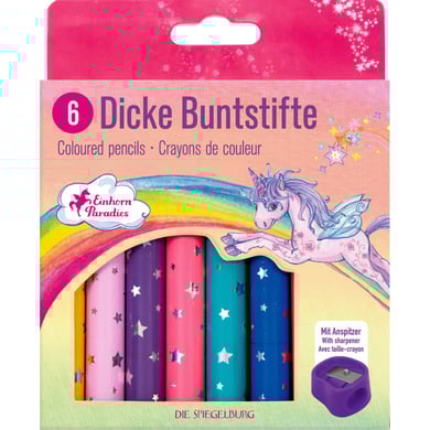 Coppenrath Matite colorate spesse - Il paradiso degli unicorni