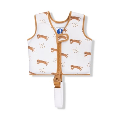 Image of Swim Essentials Giubbotto di salvataggio per animali leopardo marrone (da 1 a 2 anni)059