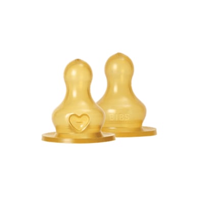 BIBS® Tettarella per biberon veloce in lattice, 2 pezzi