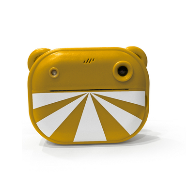 ZAZU Fotocamera digitale con stampante, giallo