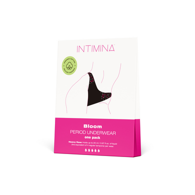 Intimina Ropa interior para la regla Bloom (pack de 1) en negro