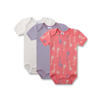 Sanetta Body 3-pack roze/paars/wit