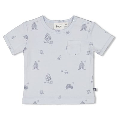 Feetje T-shirt AOP Farm Life Blå