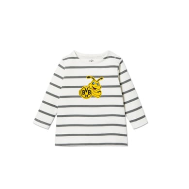 BVB långärmad tröja EMMA vit/ stripes