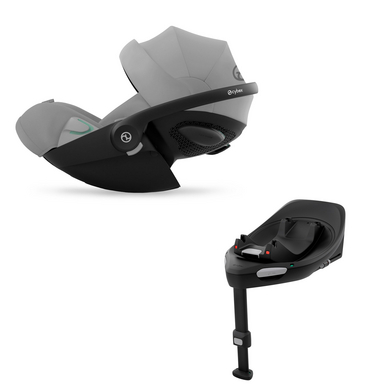 cybex GOLD Cloud G Babyskydd i-Size Plus Stone Grå inkl. Base G basstation Black