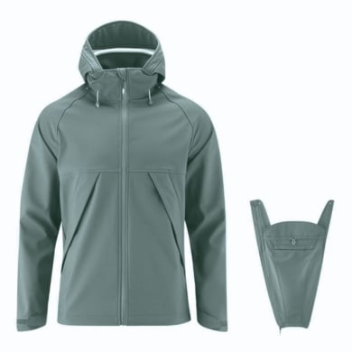 Mamalila Softshell draagjas voor heren Allrounder agave