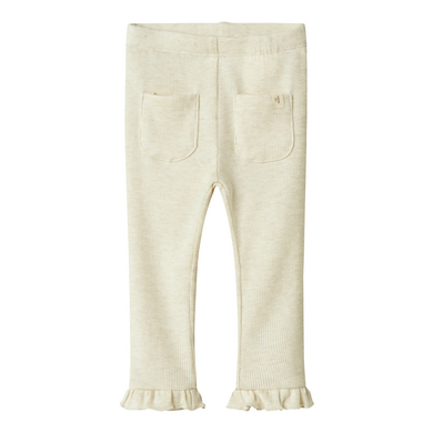 Leggings Lil'Atelier Nbfdarla Tortora Melange