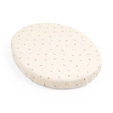 Stokke Sleepi™ Mini hoeslaken V3 Flower Ecru OCS