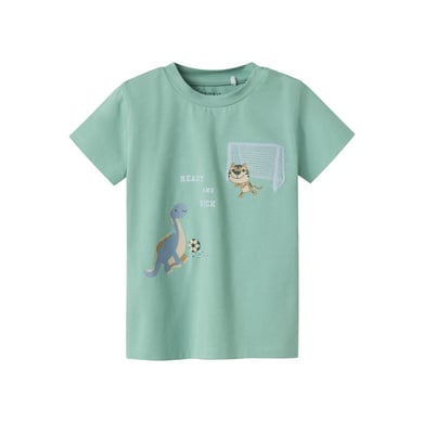 name it T-shirt Nbmdomus crème de menthe