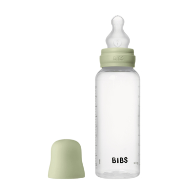 BIBS® Nappflaska 270 ml silikon i salvia
