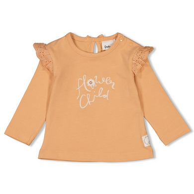 Feetje Camicia a maniche lunghe Flower Field Apricot