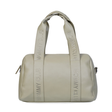 CHILDHOME Borsa fasciatoio Mommy Club Signature in pelle verde