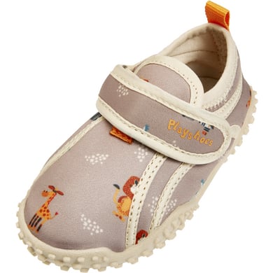 Image of Playshoes Scarpe Aqua animali selvatici marrone059