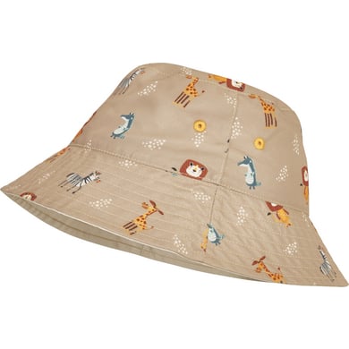 Image of Playshoes Cappello da pesca protezione UV animali selvatici marrone059