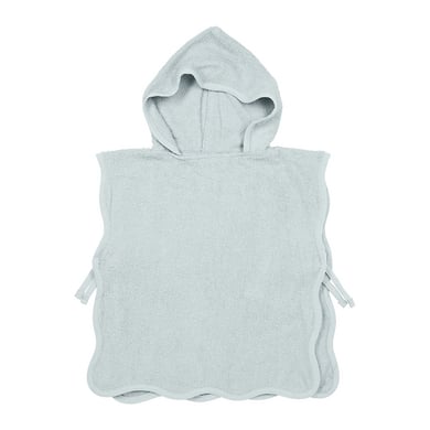 Meyco Baby Vågig badponcho frotté Gråblå