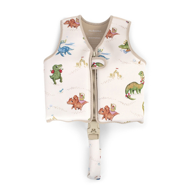 Filibabba gilet per imparare a nuotare 3-4 anni - Dino Beach