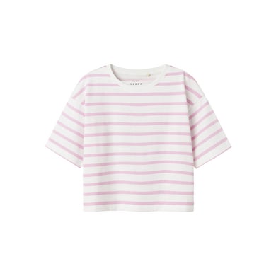 name it Kort T-shirt Nmfvitanni Roze Frosting