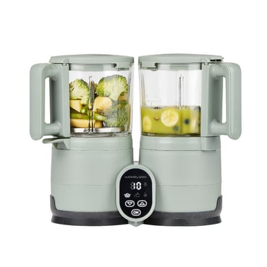 Babymoov Nutribaby glazen babyvoedingmaker, Green Celadon
