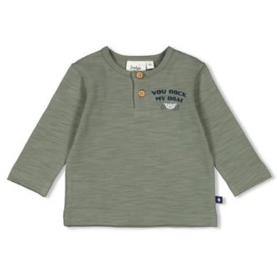 Image of Feetje Camicia a maniche lunghe Rock My Boat Verde059