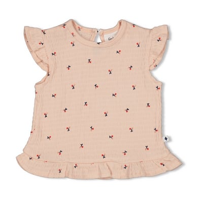 Image of Feetje T-shirt a balze AOP Mon Cheri rosa059